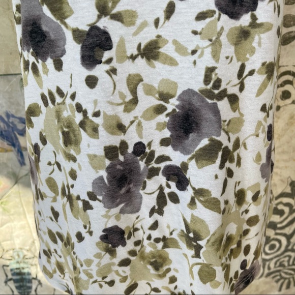 Anthropologie 9-H15 STCL Floral Short Sleeve Tee - Picture 11 of 16